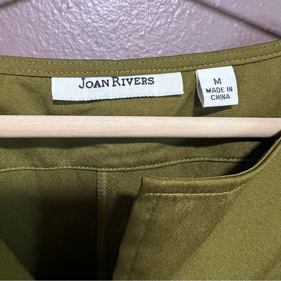 Joan Rivers Olive Green Tunic - Picture 7 of 9